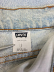 Vintage Levis Jeans 512 Slim Fit Tapered Leg Damen Stoned Washed Hellblau 7