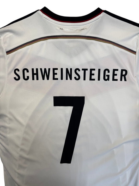 2014 Adidas Trikot DFB #7 Schweinsteiger Weiß