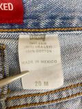 Levis Jeans 550 Classic Relaxed Fit Straight Leg Damen Hellblau 20 M