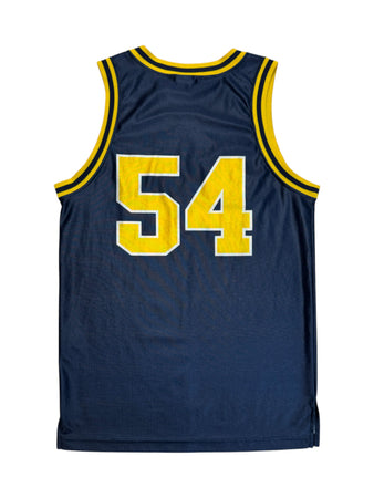 Vintage Nike Jersey 1996/98 Michigan Wolverines Made In USA Dunkelblau S