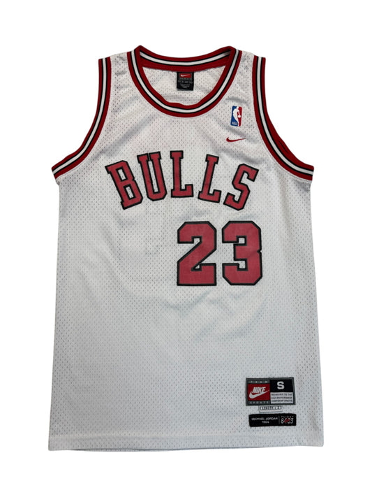 Vintage Nike Jersey 90s Chicago Bulls Jordan #23 Made In Korea Weiß S