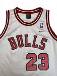 Vintage Nike Jersey 90s Chicago Bulls Jordan #23 Made In Korea Weiß S