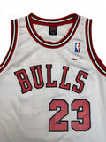 Vintage Nike Jersey 90s Chicago Bulls Jordan #23 Made In Korea Weiß S
