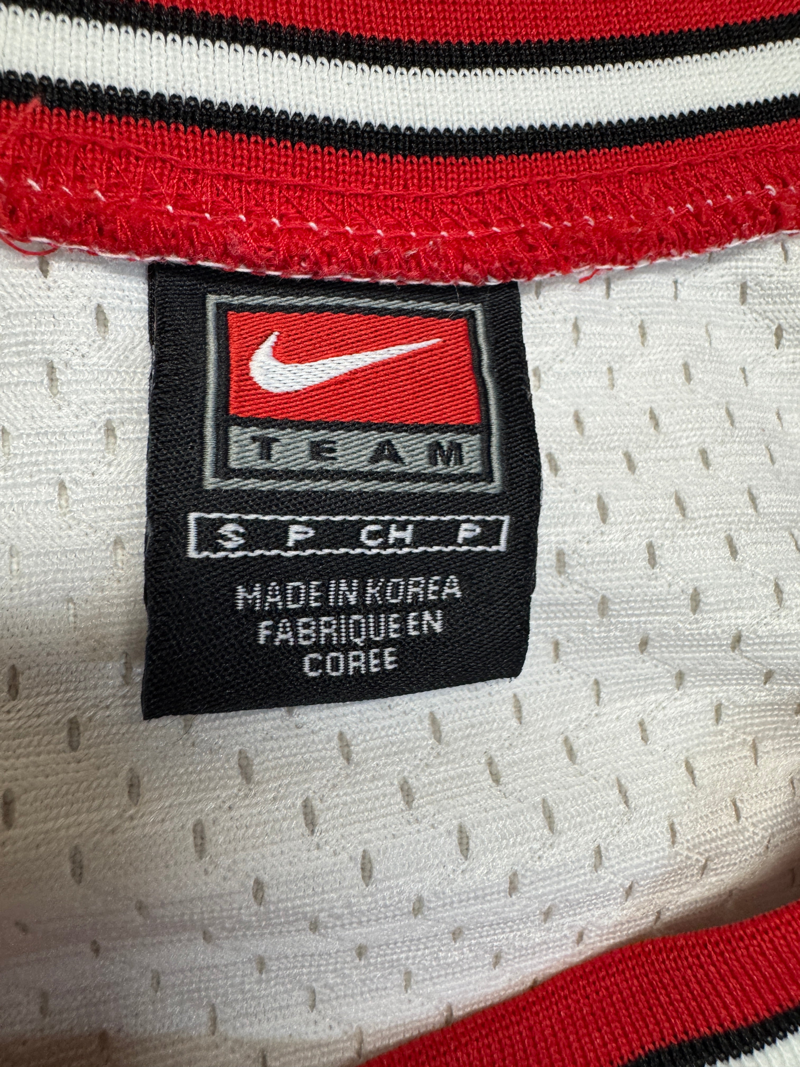 Vintage Nike Jersey 90s Chicago Bulls Jordan #23 Made In Korea Weiß S