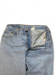 Vintage Levis Jeans 550 Relaxed Fit Tapered Leg Stoned Washed Hellblau 10 REG. M
