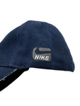 Vintage Nike Cap 90s Metallic Swoosh Made In USA Dunkelblau One Size