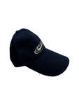 Vintage Nike Cap 90s Metallic Swoosh Made In USA Dunkelblau One Size