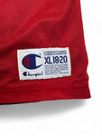 Vintage Champion Jersey 90s Reversible Chicago Bulls #23 Jordan Rot Schwarz (Kids XL 18-20) S-M