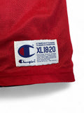 Vintage Champion Jersey 90s Reversible Chicago Bulls #23 Jordan Rot Schwarz (Kids XL 18-20) S-M