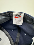 Vintage Nike Cap 90s Metallic Swoosh Made In USA Dunkelblau One Size