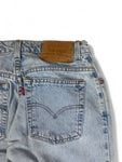 Vintage Levis Jeans 550 Relaxed Fit Tapered Leg Stoned Washed Hellblau 10 REG. M