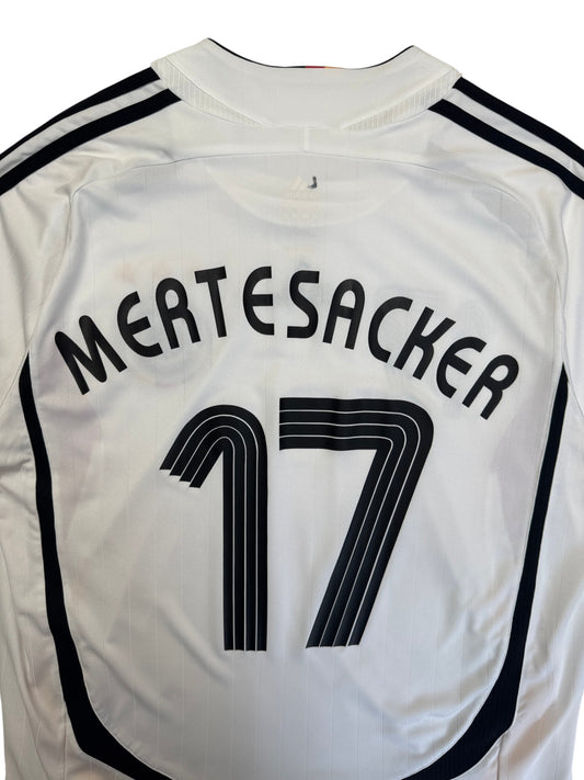 2006 Adidas Trikot DFB WM #17 Mertesacker Weiß