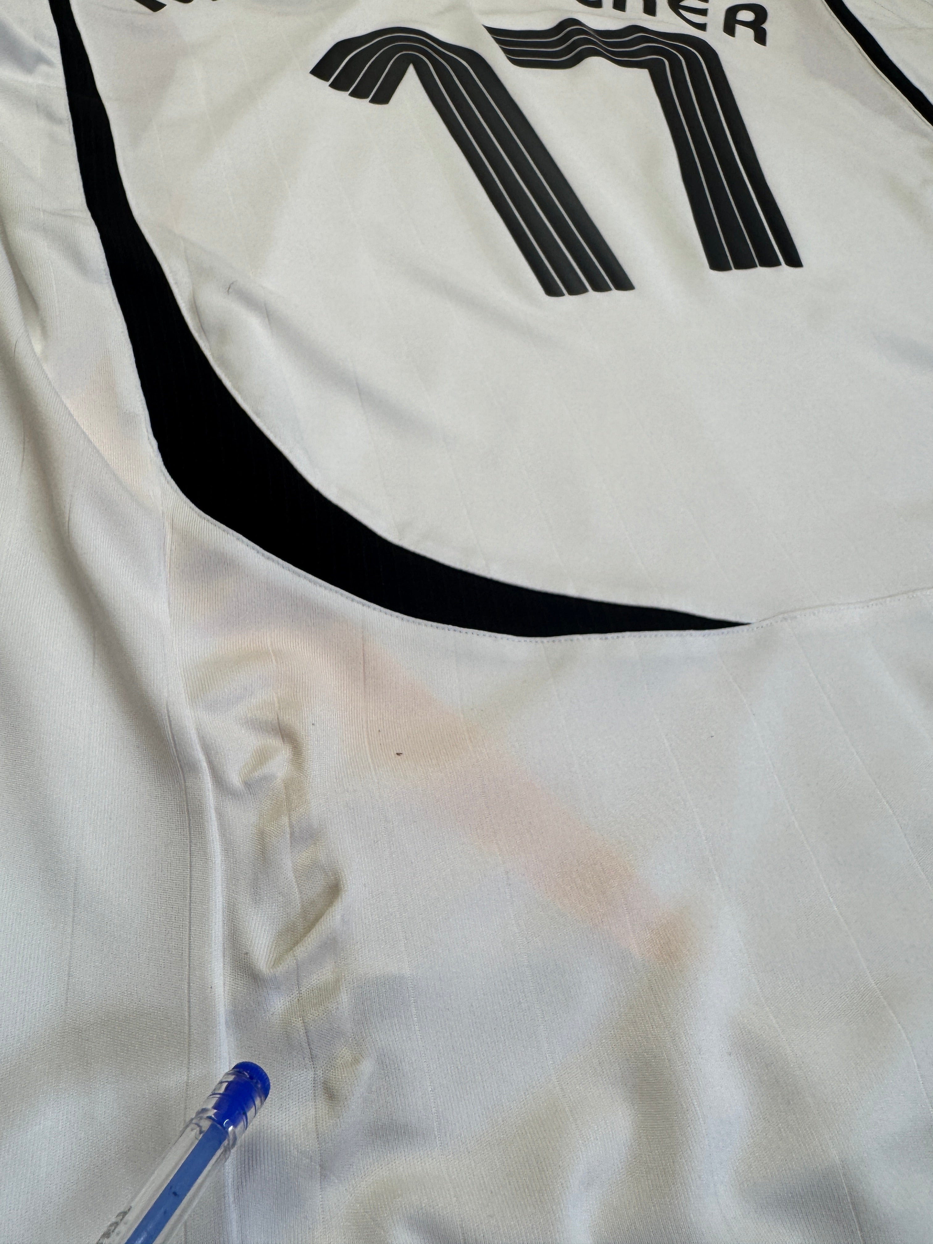 2006 Adidas Trikot DFB WM #17 Mertesacker Weiß