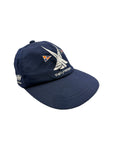 Vintage Helly Hansen Cap Sailing Print Dunkelblau One Size