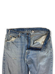 Vintage Levis Ripped Jeans 505 Orange Tab Regular Fit Straight Leg Herren Hellblau W36 L30