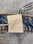 Vintage Levis Ripped Jeans 505 Orange Tab Regular Fit Straight Leg Herren Hellblau W36 L30