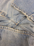 Vintage Levis Ripped Jeans 505 Orange Tab Regular Fit Straight Leg Herren Hellblau W36 L30