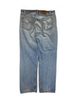 Vintage Levis Ripped Jeans 505 Orange Tab Regular Fit Straight Leg Herren Hellblau W36 L30