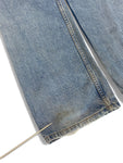 Vintage Levis Ripped Jeans 505 Orange Tab Regular Fit Straight Leg Herren Hellblau W36 L30