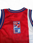 Rare! Vintage Warner Bros. Jersey 90s Space Jam Jordan x Looney Tunes Made In Korea Rot S
