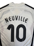 2006 Adidas Trikot DFB WM #10 Neuville Weiß