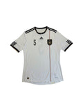 2010 Adidas Trikot DFB #5 Helmer Weiß