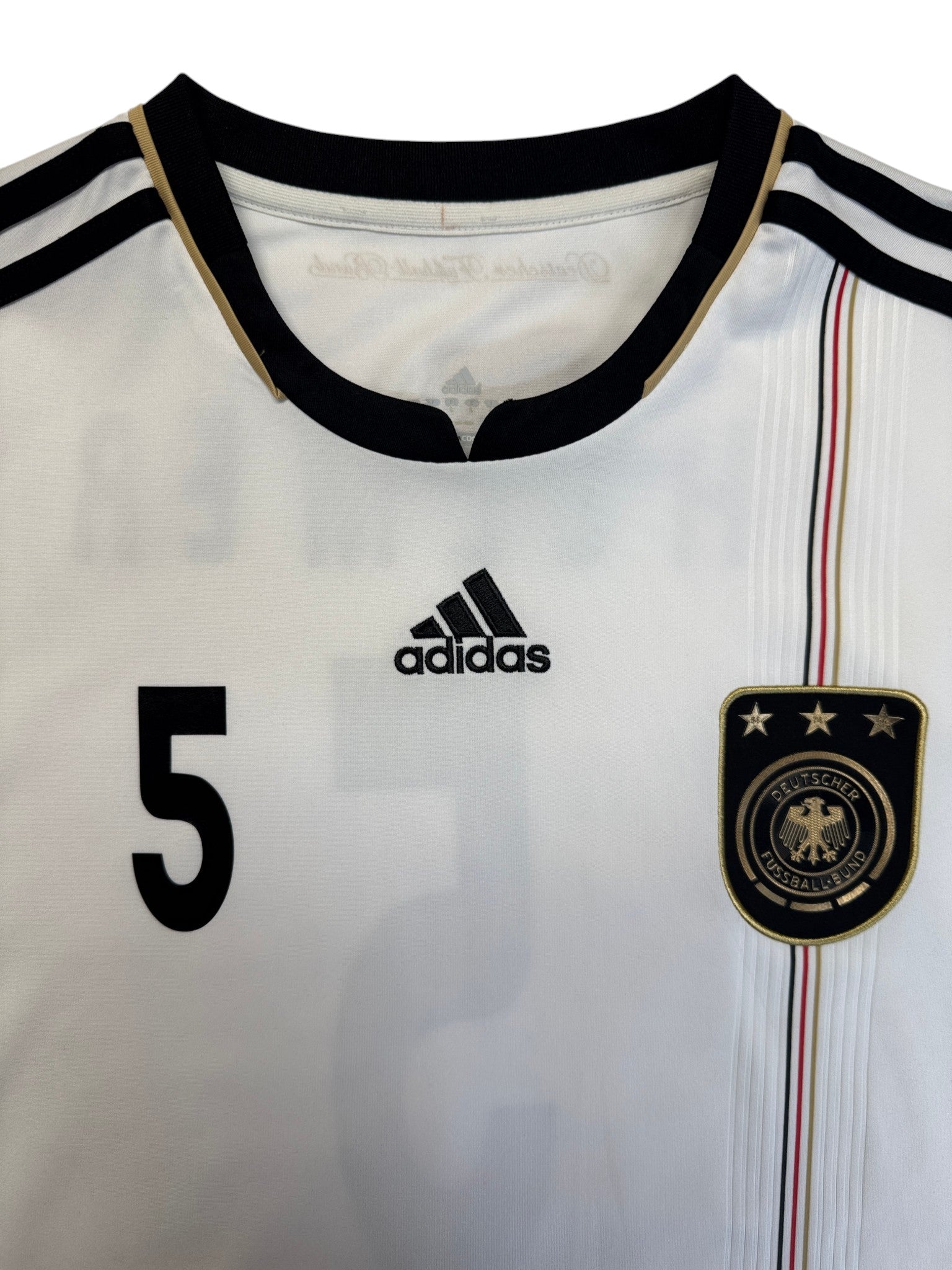 2010 Adidas Trikot DFB #5 Helmer Weiß