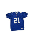 Reebok Jersey NY Giants Tiki Barber #21 Blau (50) L