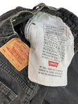 Vintage Levis Jeans 551 Relaxed Fit Tapered Leg Damen grau 6 MED