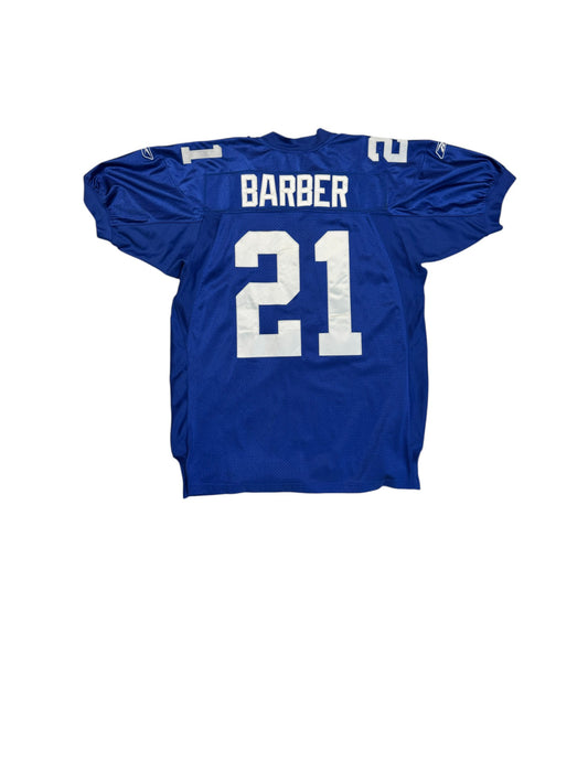 Reebok Jersey NY Giants Tiki Barber #21 Blau (50) L