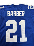 Reebok Jersey NY Giants Tiki Barber #21 Blau (50) L