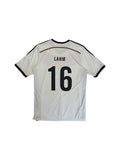 2014 Adidas Trikot DFB #16 Lahm Weiß