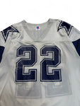 Vintage Russell Athletic Jersey 90s NFL Dallas Cowboys Emmitt Smith #22 Made In USA Grau 44 M-L