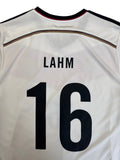 2014 Adidas Trikot DFB #16 Lahm Weiß