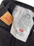 Vintage Levis Jeans 551 Relaxed Fit Tapered Leg Damen schwarz 10 MED
