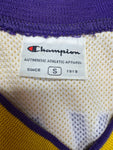 Vintage Champion Jersey 90s Lakers #24 Bryant Made In Italy Gelb S