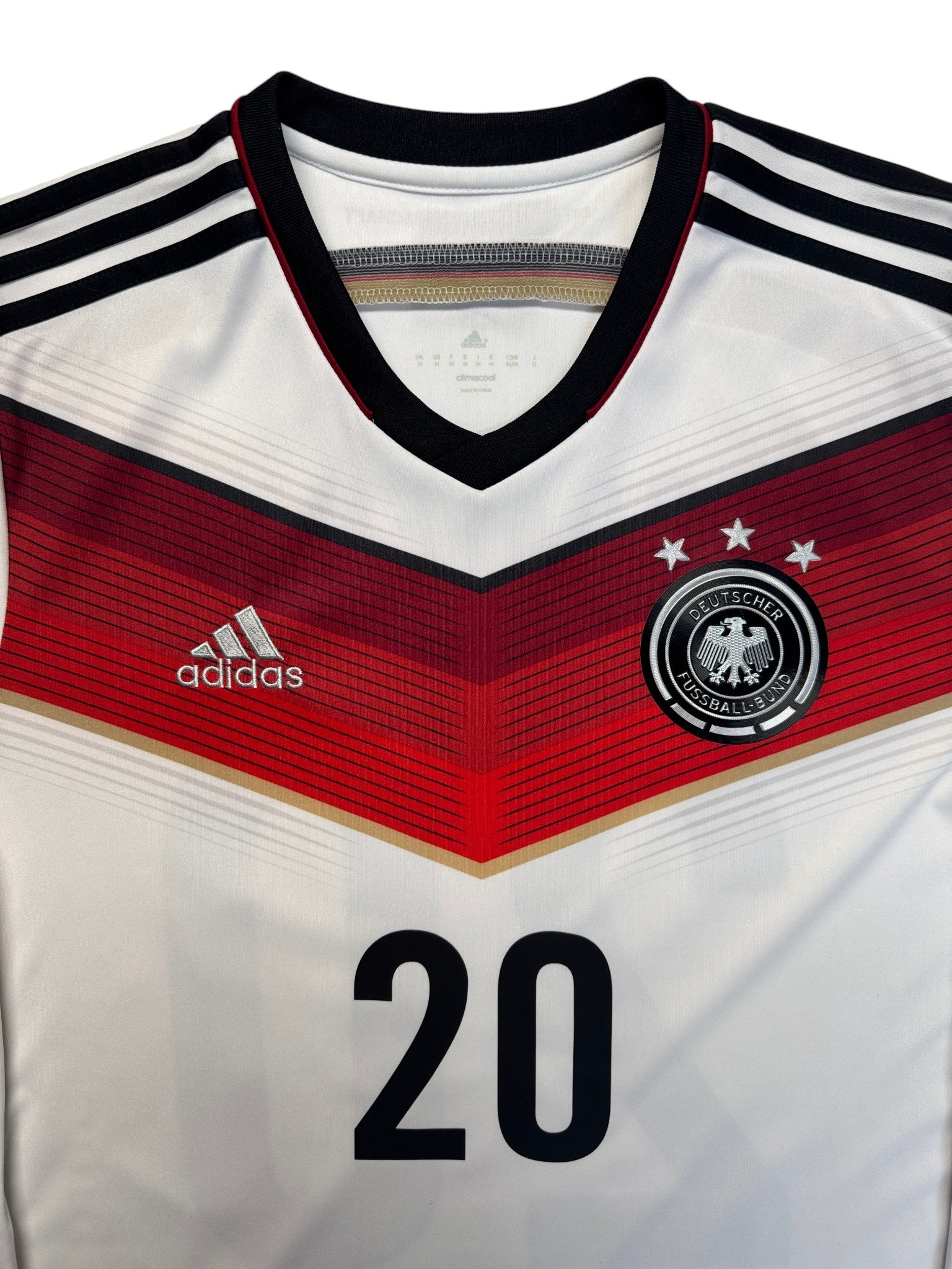 2014 Adidas Trikot #20 Boateng Weiß