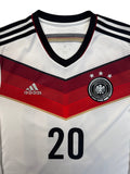 2014 Adidas Trikot #20 Boateng Weiß