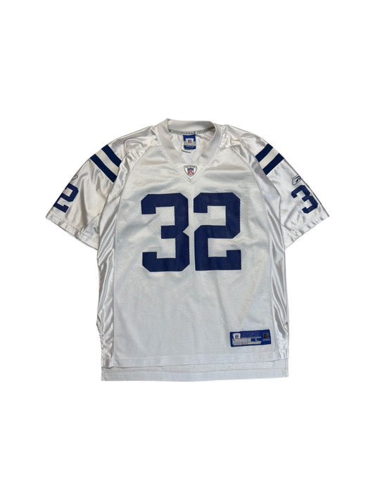 Vintage Reebok Jersey 90s Indianapolis Colts Edgerrin James Weiß L