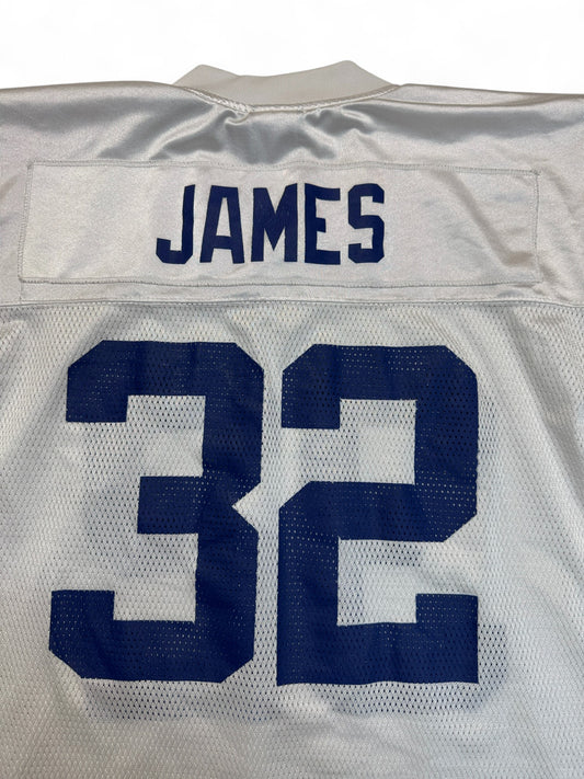 Vintage Reebok Jersey 90s Indianapolis Colts Edgerrin James Weiß L