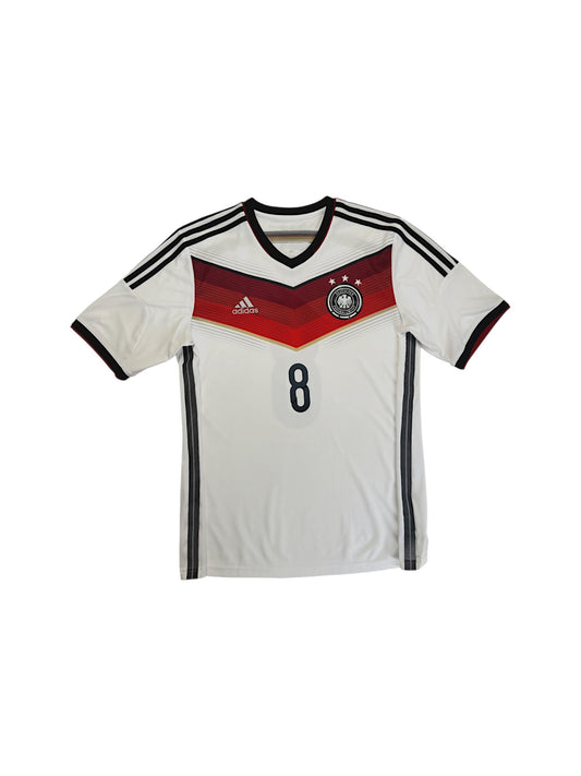 2014 Adidas Trikot DFB #8 Özil Weiß