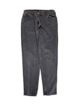 Vintage Levis Jeans 550 Relaxed Fit Tapered Leg Damen Grau Washed 14 Reg. L