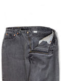 Vintage Levis Jeans 550 Relaxed Fit Tapered Leg Damen Grau Washed 14 Reg. L