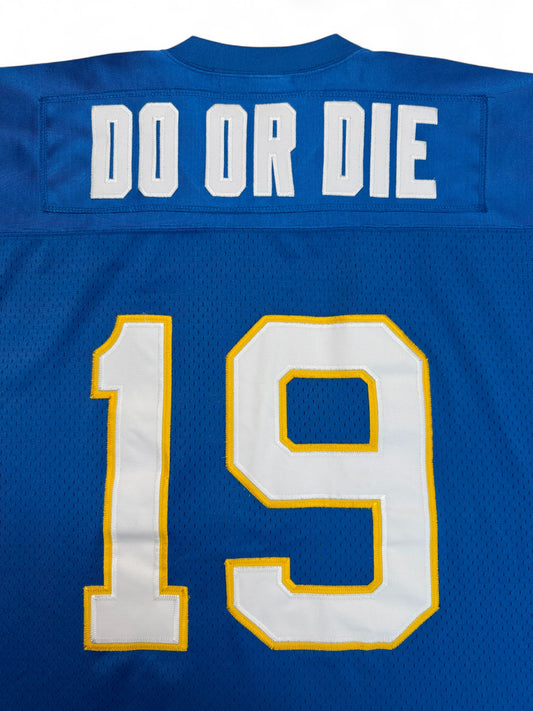 Vintage Do Or Die Jersey 90s #19 Blau XL-XXL