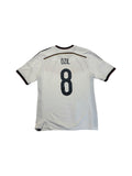 2014 Adidas Trikot DFB #8 Özil Weiß