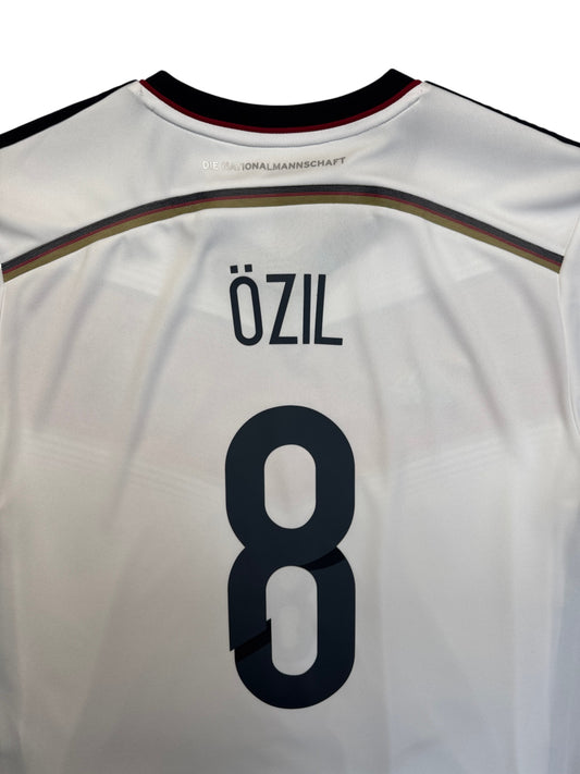 2014 Adidas Trikot DFB #8 Özil Weiß