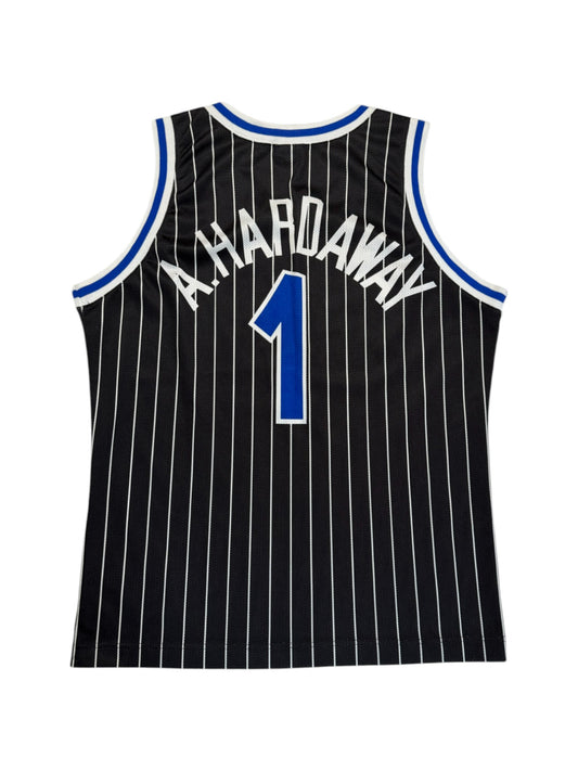 Vintage Champion Jersey 90s Orlando Magic #1 Hardaway Schwarz L