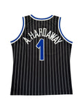 Vintage Champion Jersey 90s Orlando Magic #1 Hardaway Schwarz L