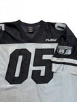 Vintage Fubu Jersey 90s #05 Made In Korea Grau XXL