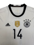 2016 Adidas Trikot DFB #14 Can Weiß